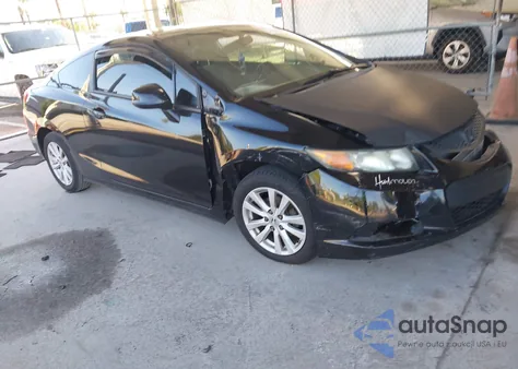 2012 Honda Civic Ex z USA, uszkodzony, nr VIN 2HGFG3B88CH549585